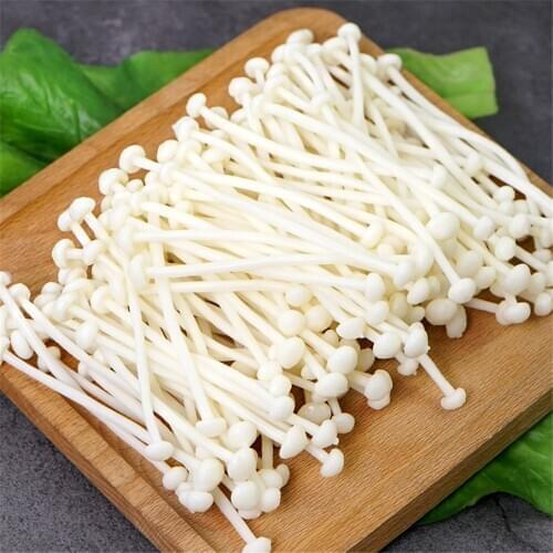 Flammulina velutipes fake vegetables photo props tiger lily buds Enoki Mushroom needle mushroom artificial vegetables model