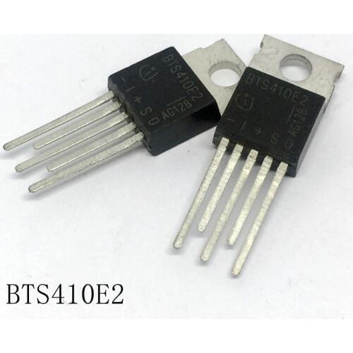 Intelligent high edge power switch BTS410E2 TO-220-5 1.8A/ 4.7-42V Radial Style 10pcs/lots new in stock