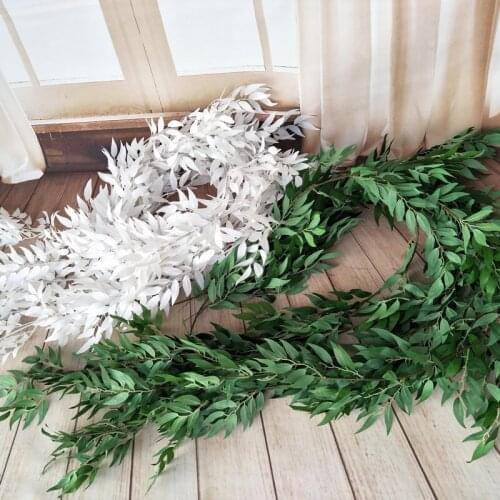 Artificial Willow Branch Fake Plant Decor Creative Home Wall Decoration Faux Plant Patio Decoration Plant Decor Wall Hanging