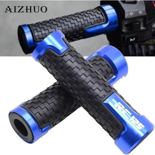 7/8"22mm Motorcycle Accessories Handlebar Grips Handle Bar Hand Bar Motorbike For RC125 RC 125 2014-2017 2016 2015