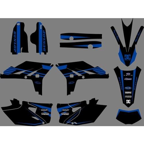 Sticker for Kawasaki KX450F 2018 Team Background Fairing Graphic Motorcycle Decal KXF450 KXF 450 KX 450F