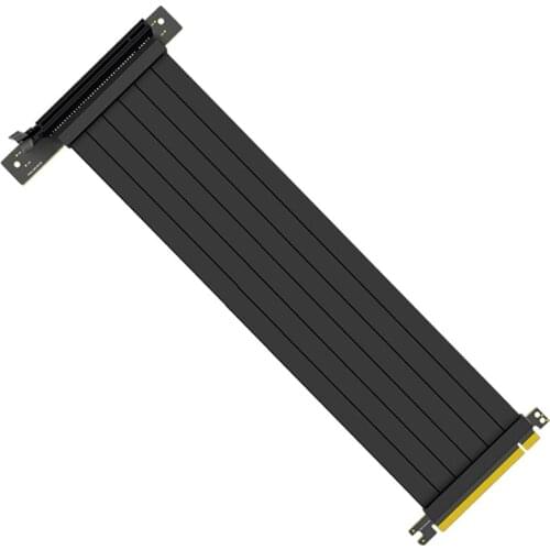 NEW-Full Speed 3.0 PCIE X16 Riser Cable Graphics Card Extension Cable PCI Express Riser Shielded Extender with Antijam