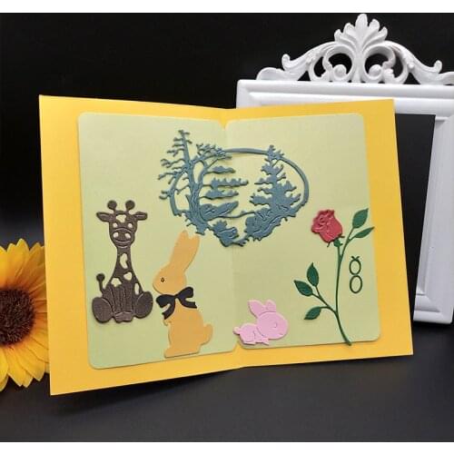 New Arrival Irregular Tree Cutting Dies Stencil DIY Scrapbook Photo Album Emboss Decorative Paper Card Craft Template 100x80mm