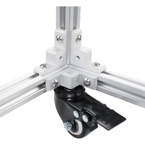 New Anchor Wheel Connector Right-angle Extrusion Corner Code for Aluminum Profile