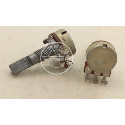Original new 100% 16 type single volume potentiometer B10K hole foot thread contains long thread 25MMF (SWITCH)