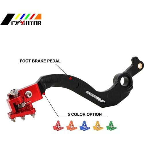 Motorcycle Foot Brake Pedal For Honda CRF 250R 450R 450RX 250RX CRF250R 2004-2020 CRF450R 05-20 CRF450RX 17-20 CRF250RX 19-20