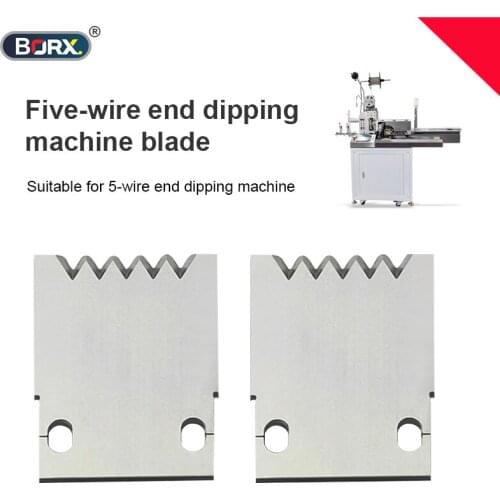 Fully automatic five wires tin dipping machine blades Ten wires tin dipping knife five wire stripping blade die
