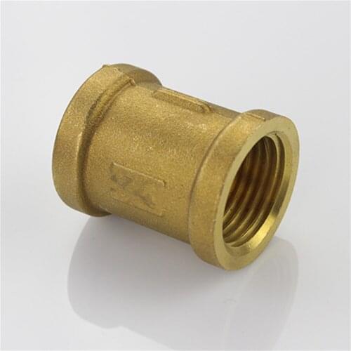 Full Copper 4 Points Direct 1/2 Internal Wire Internal Teeth Internal Thread Dn15 Water Pipe Direct Head Copper Fittings