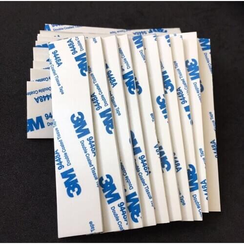 10pcs 3M strong pad mounting tape double-sided adhesive acrylic foam tape mounting tape on both sides rectangular 20x100mm