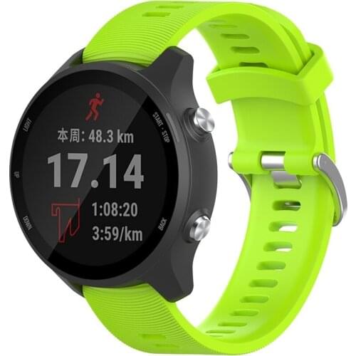 Suitable for Garmin Forerunner 245M/645/Vivoactive 3/Venu/Venu SQ fashion bracelet Garmin 245 strap silicone sports strap