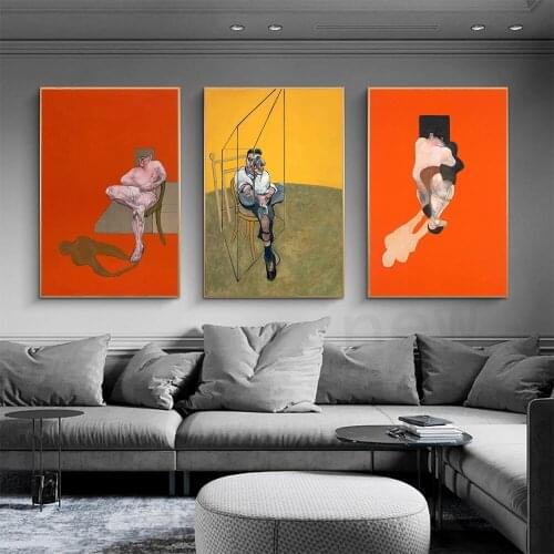 Nordic Abstract Human Body Painting Canvas Famous Artist Poster Printed Wall Art Pictures For Living Room Decor
