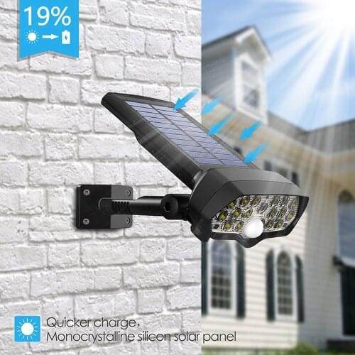 LED Solar Light PIR Motion Sensor Solar Lamp