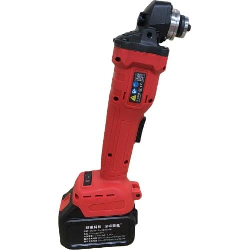 Brushless Lithium battery 18V 8Ah Angle Grinder With Paddle Switch Cordless Grinding and Polishing Power Tool Brushless clipper