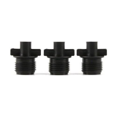 5pcs 1/2'' Male Thread 6 Mm Flat Head Inner Connectors Irrigation Misting Nozzle Joint Micro Spary Joint Irrigation Fittings