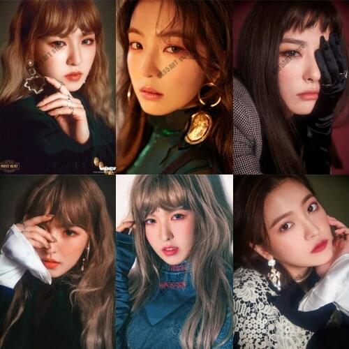 5D Diamond Painting The Perfect Red Velvet K-Pop Music Cross Stitch Kits Diamond Embroidery Full Square Mosaic Home Decoration