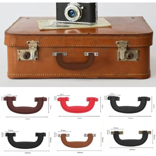 Arch Box Handle Tool Handle Retro Plastic Suitcase Holder Furniture Hardware Antique Handle