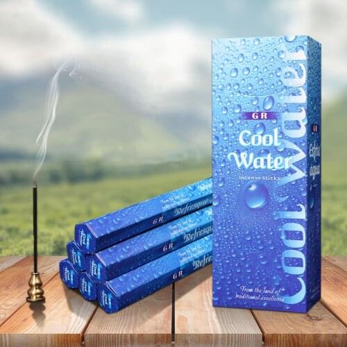 Big Box India Incense Fragrance Spices Natural Aroma Incense Stick Cool Water Fragrant Incenso Air Freshener for Indoor Use