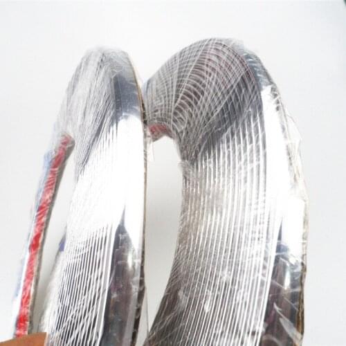 Car-styling 10mmx15m DIY Car decoration Chrome Strip sticker for Ford Focus Fusion Escort Kuga Ecosport Fiesta Falcon EDGE/Explo