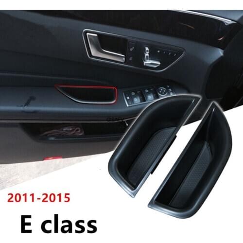 For Mercedes-Benz E-Class W212 2011-15 C207 storage bag door handle storage box container rack auto parts Car Accessories