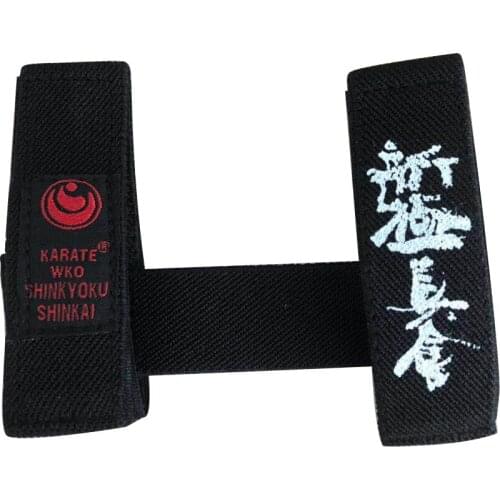 SINOBUDO Kyokushin Kai Belt Fixed retainer Black Fixer IKO Karate