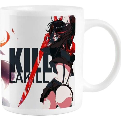 Kill LA Kill Matoi Ryuuko Cup Mug Cosplay Prop High Temperature Color-changing Mug Cups