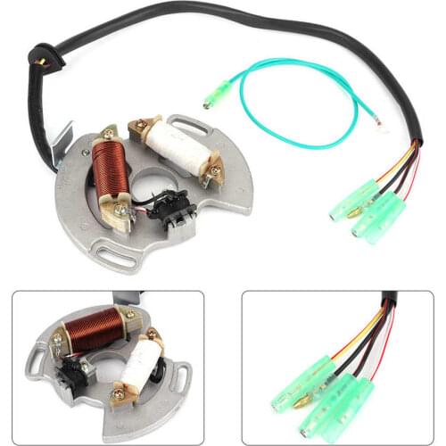 Magneto Coil Magneto Stator ATV Stator Magneto Coil Replacement Accessory Fits for Yamaha Blaster 200 YFS200 97-02 ATV Stator