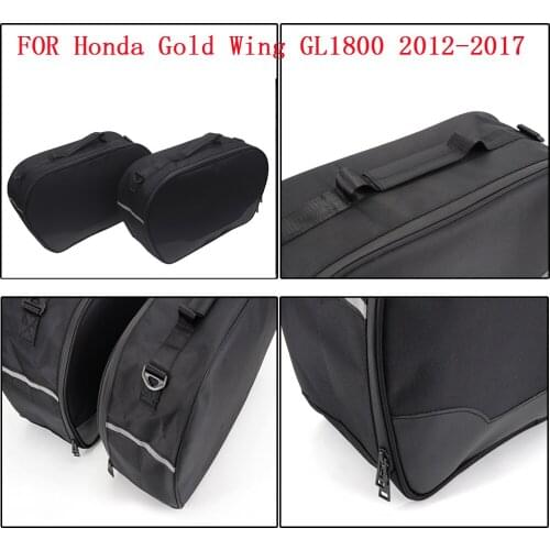 Motorcycle Accessories FOR Honda Gold Wing GL1800 2012-2017 Saddlebag Storage bags Luggage bag side box bag inner bag bushing