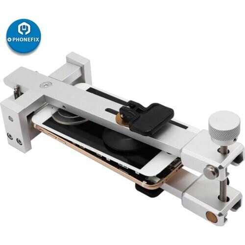 LCD Screen Separator with Suction Cup Clip Fixture Maintenance Platform Opening Repair for iPhone Screen Tablet Disassembly Kit