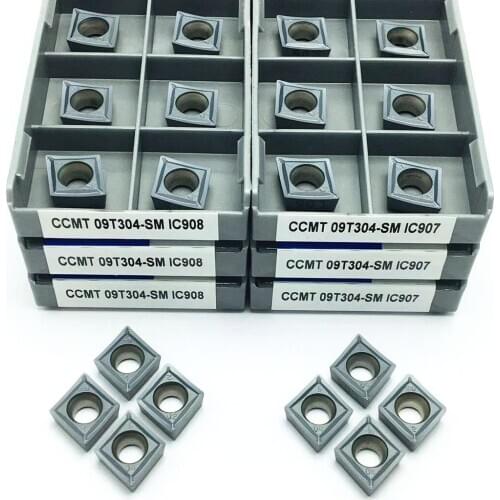 Carbide CCMT09T304 CCMT09T308 SM IC907 / IC908 32.51 Internal turning tool Metal blade turning tool Cutting tool CNC tool