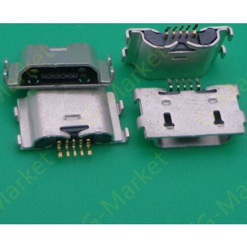 10pcs New OEM Charging Connector Micro USB Port Dock Connector For Lenovo A805 A805E A808T S850 S850T A938T Phone