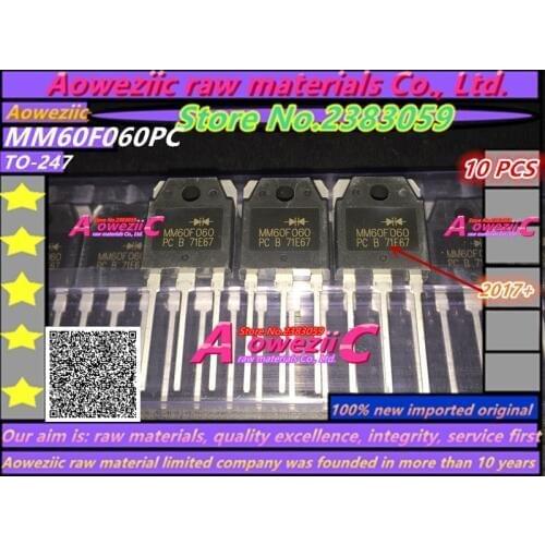 Aoweziic 100% new original MM60F060PC MM60FU060 TO-247 welding inverter fast recovery diode 60A 600V