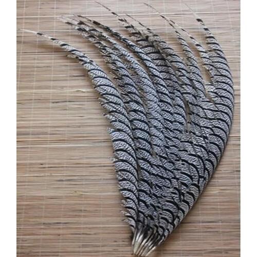 Free shipping 32-36inch/80-90cm 10 PCS Natural color ringneck lady Amherst pheasant tail feathers