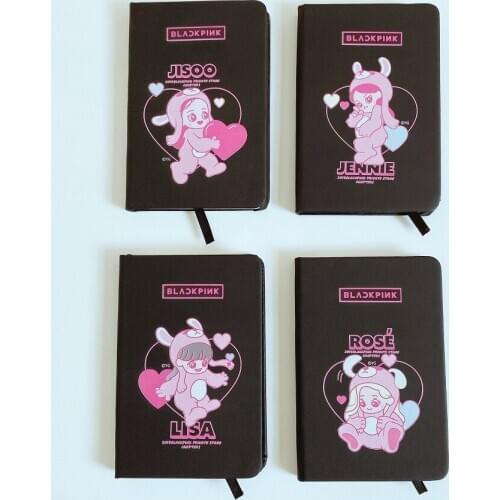 HQBTS bulletproof youth Cartoon character notebook diary notebook notepad the same style around