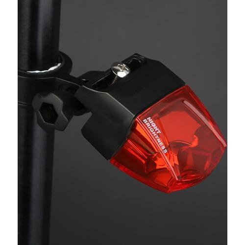 Induction Bike Taillight Magnetic Power Generate Safety Warning Light LED Bicycle Rear Light Cycling MTB Tail Lamp