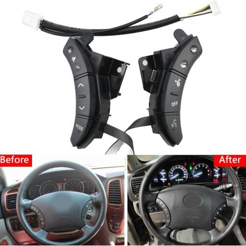 75B037 For Toyota Highlander Land Cruiser Steering Wheel Controls Switch button steering wheel buttons car accessories