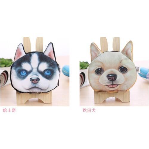 Creative Funny Coin Wallet 3D Cat Cloth Purse Female Mini Coin Bag Children Toys Purses Women Clutch Wholesale
