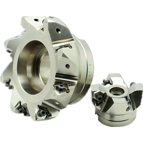 MFWN90 degree 50mm 63mm 80mm Heavy cutting milling high quality WNMU080608 carbide insert double-sided cutter CNC Milling cutter