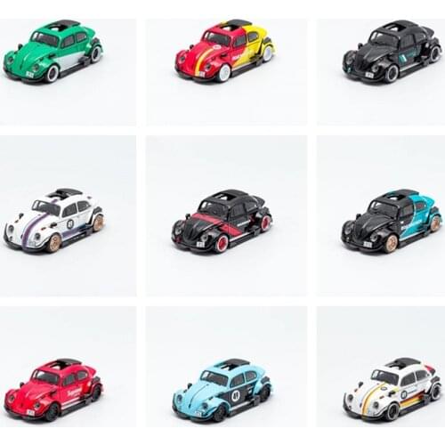 Inspire Model 1:64 RWB Beetle Martini SUP Diecast Model Car