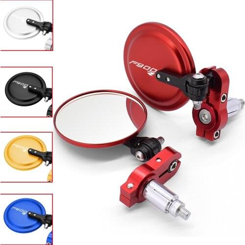 Motorcycle CNC Aluminum Mirrors 3 Inch Round Folding Bar End Side Mirror For BMW For BMW F 900R F900R F900 R 2020 F 900 R 2021