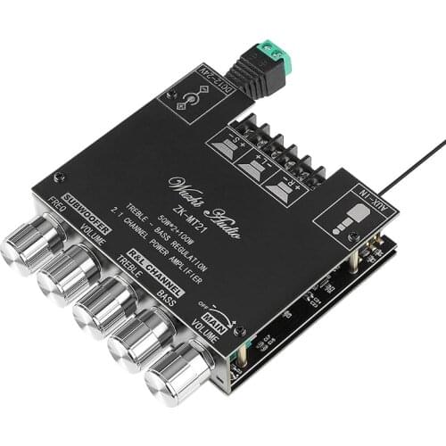 28EA Bluetooth-compatible Audio Amplifier Board Hifi Stereo Audio Amplifier Professional Module Receiver Stereo Remote Music