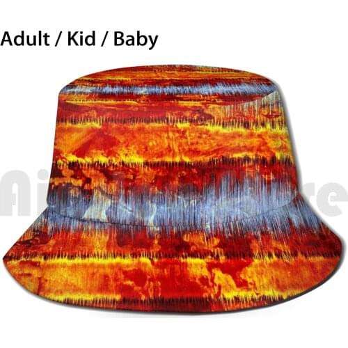 Set My Soul On Fire Sun Hat Foldable UV Protection Music Sound Musical Wave