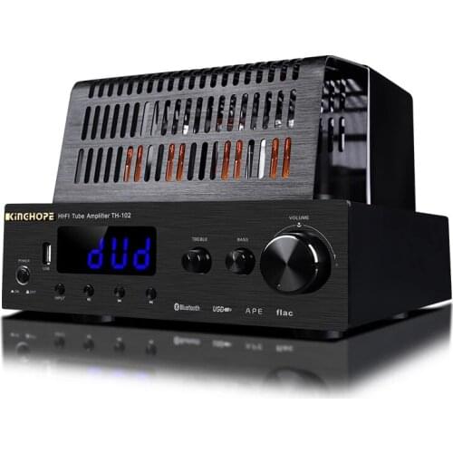 TH-102 Optical Fiber Coaxial Bluetooth HiFi Valve Tube Amplifier
