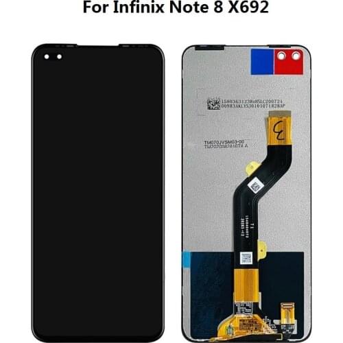 High AAA Quality For Infinix Note 8 X692 LCD Screen and Digitizer Touch Screen Assembly Black
