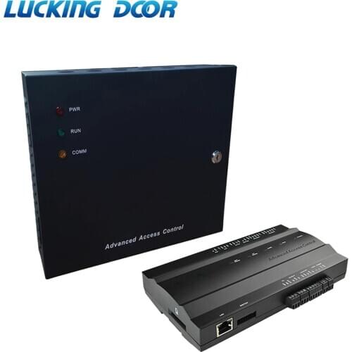1 2 4 door Security Access Controller with Back Up battery Function 5A Power Box Tcp/Ip Access Control Board