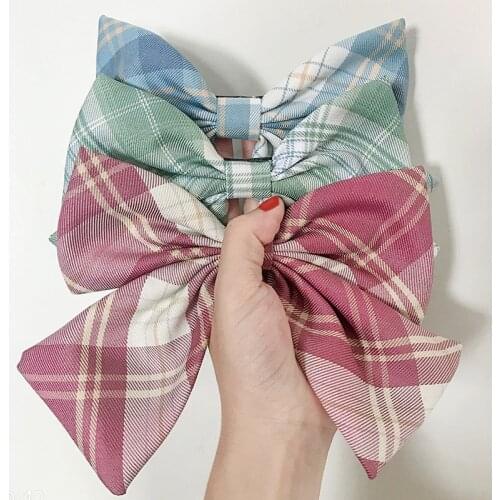 New Girls Cute Plaid Print Hairpins Bow Hair Clip Headband Hair Clip Barrettes for Women Girl Children Barrettes Fashion Bow