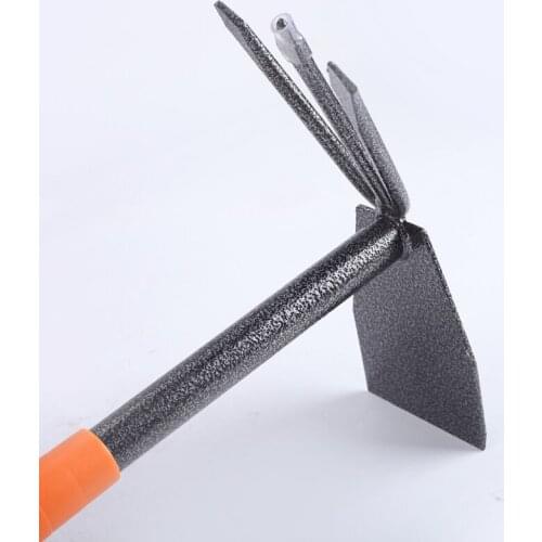 066E Black Durable Shovel/ Hoe / Three- Claw/ Five- Claw/ Nine- Claw Garden Tool Small Sharp Durable Garden Tool