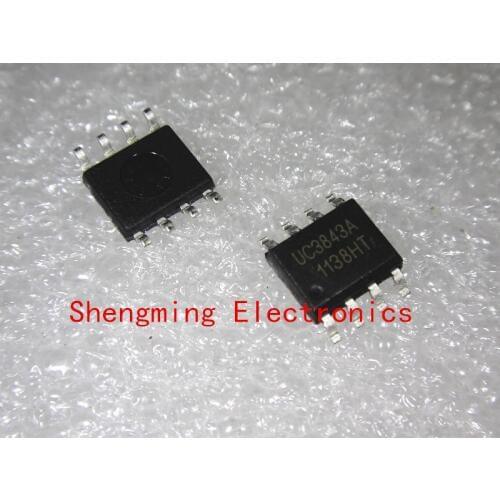 50pcs SMD UC3843A UC3843 SOP-8 power IC