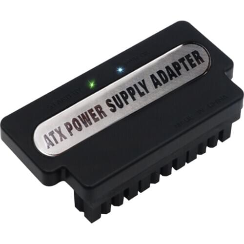 ATX 24-Pin Female to 24 Pin Male 90 Degree Angled Adapter Mainboard Motherboard for Desktop Power Cable PC Power Supply Cable