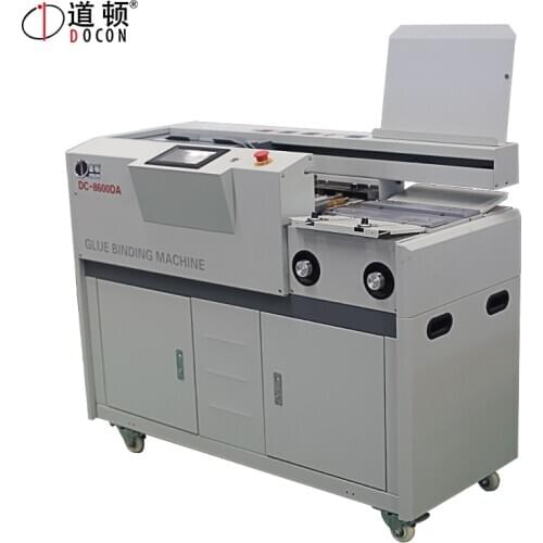 Automatic perfect binder ,glue book binder ,hot glue binding machine,perfect binding machine,glue binding machine with A3 size
