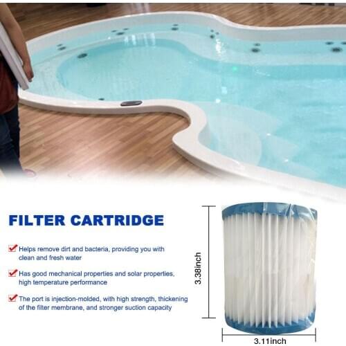 300 Gallon Filter Cartridge Replacement Filter Cartridge For Pool Filter Pump Swimming Pool Cleaning Accessories